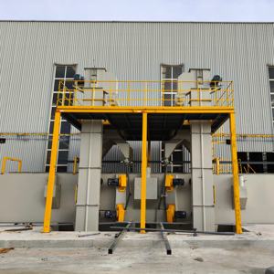 Machine automatique de grenaillage en acier à poutre en H avec télécommande écologique de dégivrage du <span class=keywords><strong>moteur</strong></span> et de la boîte de vitesses - Product Image 6