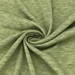 Ready to Ship TC 65 35 Polyester Cotton Melange Coloured Single Jersey Knitted Fabric