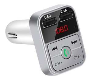 Bộ Sạc USB Kép Bộ Phụ Kiện Rảnh Tay Cho Xe Hơi Bộ Chuyển Đổi Âm Thanh Vô Tuyến Không Dây 5.0 BT FM Máy Phát Nhạc MP3 Cho Xe Hơi - Product Image 6