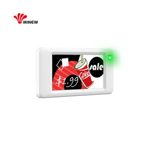 Etiqueta de Precio Electrónica Minew STag26SE <span class=keywords><strong>BWR</strong></span> con Pantalla de Tinta Electrónica de 2.66 Pulgadas, Etiqueta de Precio BLE para Supermercado, Sistema de Solución API ERP POS - Product Image 4