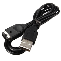 USB 타입 C-GBA SP 충전 케이블 코드 PVC 재킷 연장 커넥터 (NDS GBA SP 전원선용)