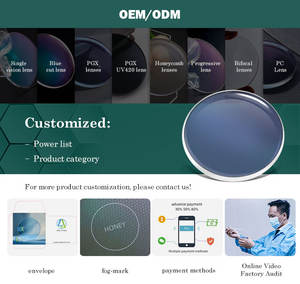 L.jin 1.499 CR39色付きレンズスペクタクル染め色付き偏光UV400ダンヤン卸売処方光学レンズ - Product Image 5