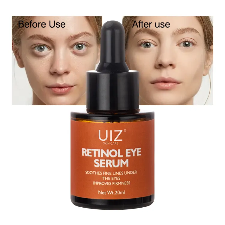 Retinol Eye Cream Soro Com Algas Firmer Cafeína Reduz Rugas e Linhas Finas Círculos escuros Inchado Soro Eye Care