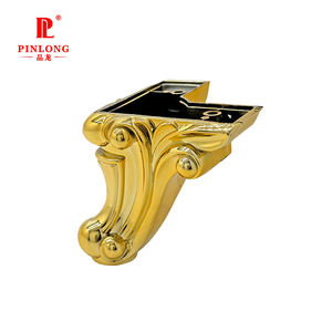 Pieds <span class=keywords><strong>de</strong></span> canapé en plastique doré <span class=keywords><strong>de</strong></span> 95 mm, pièces détachées, vente chaude en usine - Product Image 2