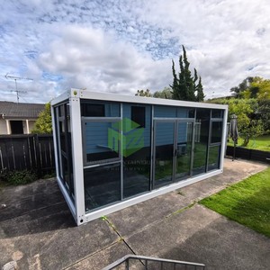 <span class=keywords><strong>บ้าน</strong></span>สำเร็จรูปผนังกระจกปรับแต่งได้ เหมาะสำหรับบ้านสำนักงาน <span class=keywords><strong>บ้าน</strong></span>คอนเทนเนอร์ชั้นเดียว - Product Image 3