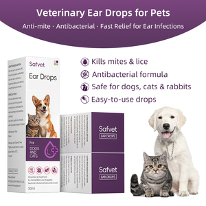 <span class=keywords><strong>Gotas</strong></span> <span class=keywords><strong>para</strong></span> el Tratamiento de Oídos de Mascotas SAFVET Multiefecto, Antibacterianas, Reducen <span class=keywords><strong>la</strong></span> Hinchazón, Anti-picazón, Tratan las Muescas y las Infecciones Bacterianas <span class=keywords><strong>del</strong></span> <span class=keywords><strong>Oído</strong></span> - Product Image 5