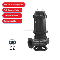 Pompe à eau submersible haute pression 5 kW neuve pour eaux usées, contrôle des inondations, usage agricole, chimique et industriel, garantie 1 an