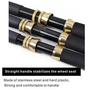 Caña de pescar de nylon recta, 15-30 libras, fibra de vidrio, para mar - Product Image 6