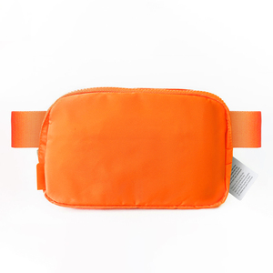 Sac banane en nylon personnalisé en gros, mini sac de ceinture unisexe avec sangle réglable pour le voyage, la course à pied et la randonnée - Product Image 4