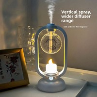 Diffuseur d'air personnalisable en usine, humidificateur ultrasonique à 3 vitesses avec capacité supérieure à 200 ml et chargement USB/Type-C pour usage domestique