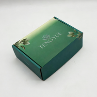 Boîtes d'expédition en papier ondulé recyclable avec logo rose pour emballages cadeaux, chaussures, vêtements, colis postaux pour les petites entreprises