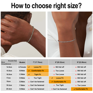 3mm Twisted Chain Fashion 18K REAL Gold Plated Stainless Steel Tarnish Free Waterproof Jewelry Women <b>Men</b> Rope Bracelet Homme - Product Image 6