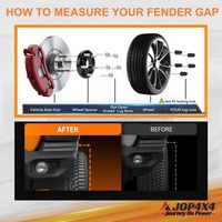 Entretoises de roue forgées 25 mm 5x114.3 (5x4.5") pour Jeep Wrangler TJ Ranger 1982-2011 Edge RAV4, 1/2"x20 goujons/4 pièces