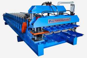 Dây chuyền sản xuất tấm lợp hai trong một giá rẻ cho ibr và hồ sơ ngói tráng men | Máy cán hai lớp - Product Image 3