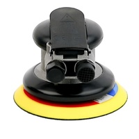 Lijadora Orbital Neumática Aleatoria de 5 Pulgadas y 125 mm |   Lijadora Orbital Neumática de 3 mm con Puerto de Vacío para Detallado Automotriz y Acabado de Muebles