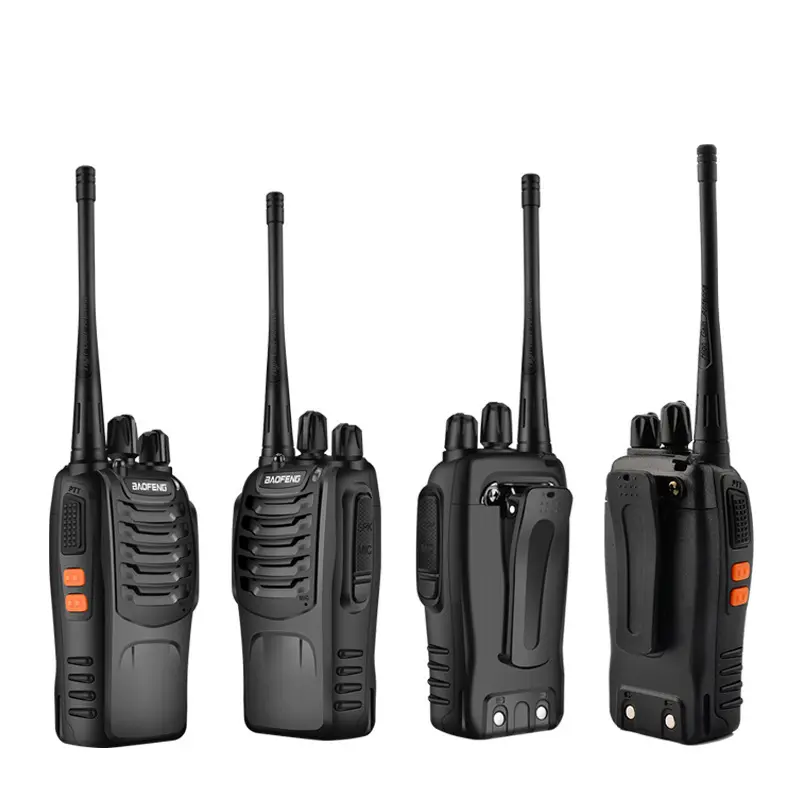 Wireless BF 888s Long Range Two Way Walkie Talkie Radio Interphone with UHF400-470MHz 16 Channel Walkie Talkie