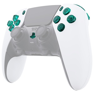 ชุดซ่อมปุ่ม EXtremeRate Clear Dpad ABXY R1 L1 R2 L2 Trigger Share Option Home สำหรับคอนโทรลเลอร์ PS5 Edge - Product Image 4