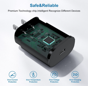 Chargeur de type <span class=keywords><strong>C</strong></span> Lot de 2 chargeurs muraux USB 25W PD Bloc de charge super rapide <span class=keywords><strong>C</strong></span>âble de téléphone Android de 6 pieds pour Samsung Galaxy - Product Image 2