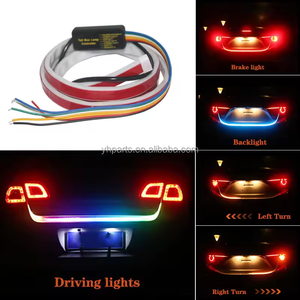 120cm/150cm Streamer dinamico galleggiante luce di Stop aggiuntiva LED Car Tail Trunk portellone striscia Dynamic Streamer indicatore di direzione - Product Image 1
