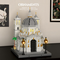 Reobrix Église de Venise Blocs de Construction en Plastique 55014 Modèle Architectural Jouet 4270 Pièces Origine Chenghai Jeunesse DIY Bureau 14+
