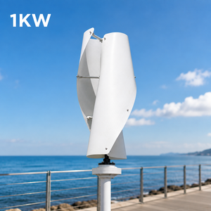Generador Eólico de Eje Vertical Modular de 1KW con Componentes en Espiral que Permite el Reemplazo Rápido de Piezas Desgastadas - Product Image 2