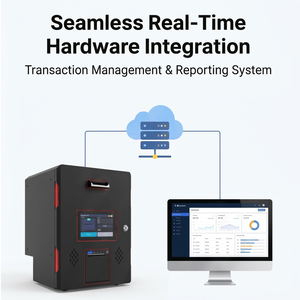 Terminal de Depósito de Efectivo Inteligente de Autoservicio con Pantalla Táctil, Caja de Depósito de Efectivo, Aceptador de Billetes, Impresión de Recibos, Notificación por <span class=keywords><strong>Correo</strong></span> Electrónico, Kiosco - Product Image 6