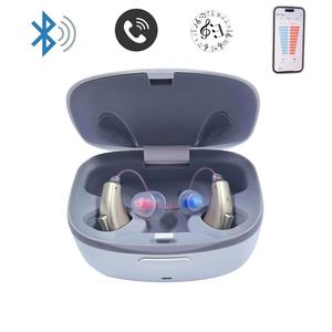 เครื่องควบคุมแอปแบบชาร์จไฟได้16ช่องสัญญาณเครื่องช่วยฟังดิจิตอล BTE RIC สำหรับผู้สูงอายุที่มีฟังก์ชั่นการสตรีมเสียง - Product Image 2