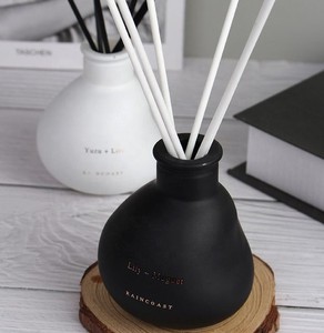 Customized Black and White Natural Reed <b>Diffuser</b> <b>Bottle</b> ,small Ceramic Flower <b>Diffuser</b>,ceramic <b>Diffuser</b> Essential Oil - Product Image 6