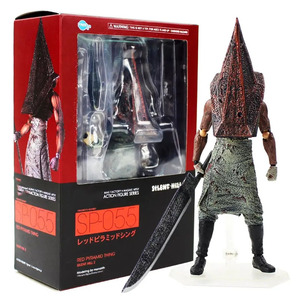ของเล่นขายส่งคุณภาพสูง <span class=keywords><strong>Silent</strong></span> <span class=keywords><strong>Hill</strong></span> 2 ตุ๊กตาพยาบาลหัวกลม SP-061 / ตุ๊กตาพีวีซีรูปทรงพีระมิดสีแดง SP-055 ของสะสม - Product Image 1