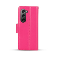 Casing Dompet Hanman Kulit Mewah untuk iPhone 18 Fold, Casing Kulit TPU dengan Slot Foto untuk Samsung Z Fold 8 Z Flip 8