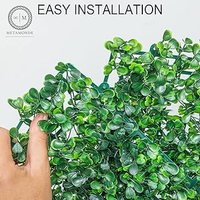 Plante artificielle suspendue pour mur de mariage MCG Home, décoration de feuillage, guirlande de lierre en plastique, type de plante en herbe, toucher naturel, simple