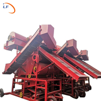 Nouvelle production chinoise : Récolteuse d'arachides haute productivité, moteur électrique 22 kW, moteur 38-70 CV, garantie 2 ans
