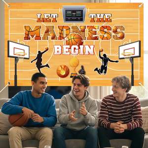 Decoraciones para Fiesta de Baloncesto de Marzo, Pancartas con el Tema 'Que Comience la Locura', Decoración de Cumpleaños con Temática Deportiva, Artículos para Fiestas Infantiles - Product Image 2
