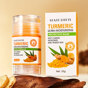 Bálsamo en Barra Hidratante para Manos y Pies con Perla y Cúrcuma para el Cuidado de la Piel Agrietada - Product Image 2