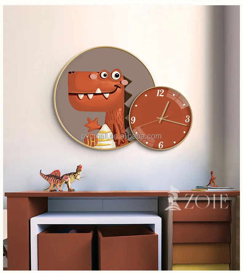 Modern wall accents decor fashion home oversize wall clock decorative children wall clocks