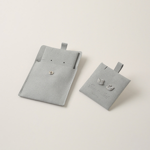 Custom Logo Top Quality Jewelry Microfiber Pouch Jewelry Gift Pouches <b>Envelope</b> Flap with Insert <b>Pad</b> - Product Image 5