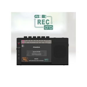 Reproductor de Casetes y Grabadoras de Alta Calidad con Soporte para Tarjeta TF, Reproducción USB MP3, Radio AM/FM Portátil - Product Image 1