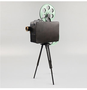 Film histoire <span class=keywords><strong>objet</strong></span> de film projecteur de film à l'ancienne décoration de la maison enregistreur nostalgique mobilier créatif - Product Image 4