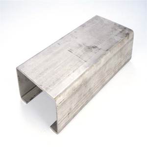 Подгонянный кронштейн канала стойки холодноформованные стальные профили горячекатаной регулируемой C-образной нержавеющей стали U-канал - Product Image 2