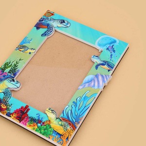 Ít nhất thiết kế mới hợp thời trang Sơn nhiều mô hình khung ảnh phong cách kỳ nghỉ sáng tạo nhựa vuông khung ảnh - Product Image 2