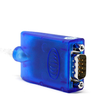 Cable convertidor USB a RS-232 UOTEK FT232RL con blindaje trenzado y revestimiento de PVC, adaptador serial USB2.0 DB9 macho UT-880