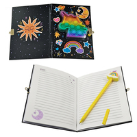 Journal à pression et à clapet Licorne Arc-en-ciel avec cadenas, jouet anti-stress, cadeau idéal pour les anniversaires des enfants et la rentrée scolaire