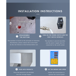 Macchina per la pesatura e l'erogazione della polvere di vendita calda macchina per il riempimento di elementi riscaldanti - Product Image 3