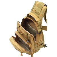 Sac à bandoulière tactique pour homme, sac de poitrine Molle, imperméable, OEM, sport de plein air, sac à bandoulière simple, sac de poitrine tactique