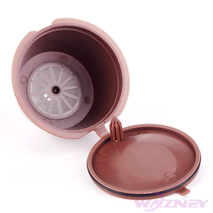 Capsule de café réutilisable Nespresso pour <span class=keywords><strong>Dolce</strong></span> Gusto, filtre à café rechargeable, cuillère, brosse, paniers filtrants - Product Image 3