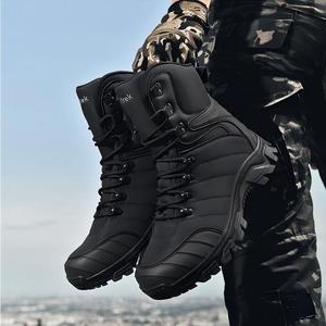 Bottes d'hiver à tige haute et à large ajustement très vendues pour hommes, pour la <span class=keywords><strong>chasse</strong></span> et les aventures de randonnée dans la neige - Product Image 5