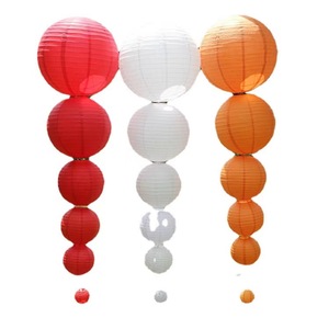 Nicro 16 pcs Bán Buôn Tùy Chỉnh Kích Thước Phân Hủy Sinh Học Gấp Tự Làm Đảng Trang Trí Bóng Thủ Công Đám Cưới Nhà Treo Giấy Đèn Lồng - Product Image 1