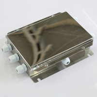 Boîtier de jonction NIIT série GA 6 voies en acier inoxydable 304, boîtier supérieur miroir en acier inoxydable, précision 1 mm pour cellule de pesage de balance