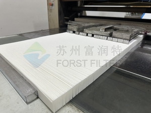 Điều kiện mới công nghiệp thiết bị lọc <span class=keywords><strong>0.3</strong></span> micron HEPA giấy lọc không khí công nghiệp Polyester Nano PTFE xếp li Lọc - Product Image 3