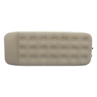 Lit gonflable portable pliable à 21 trous, matelas pneumatique de haute qualité, tapis de couchage pour le camping avec oreiller pour la chambre à coucher et l'hôtel